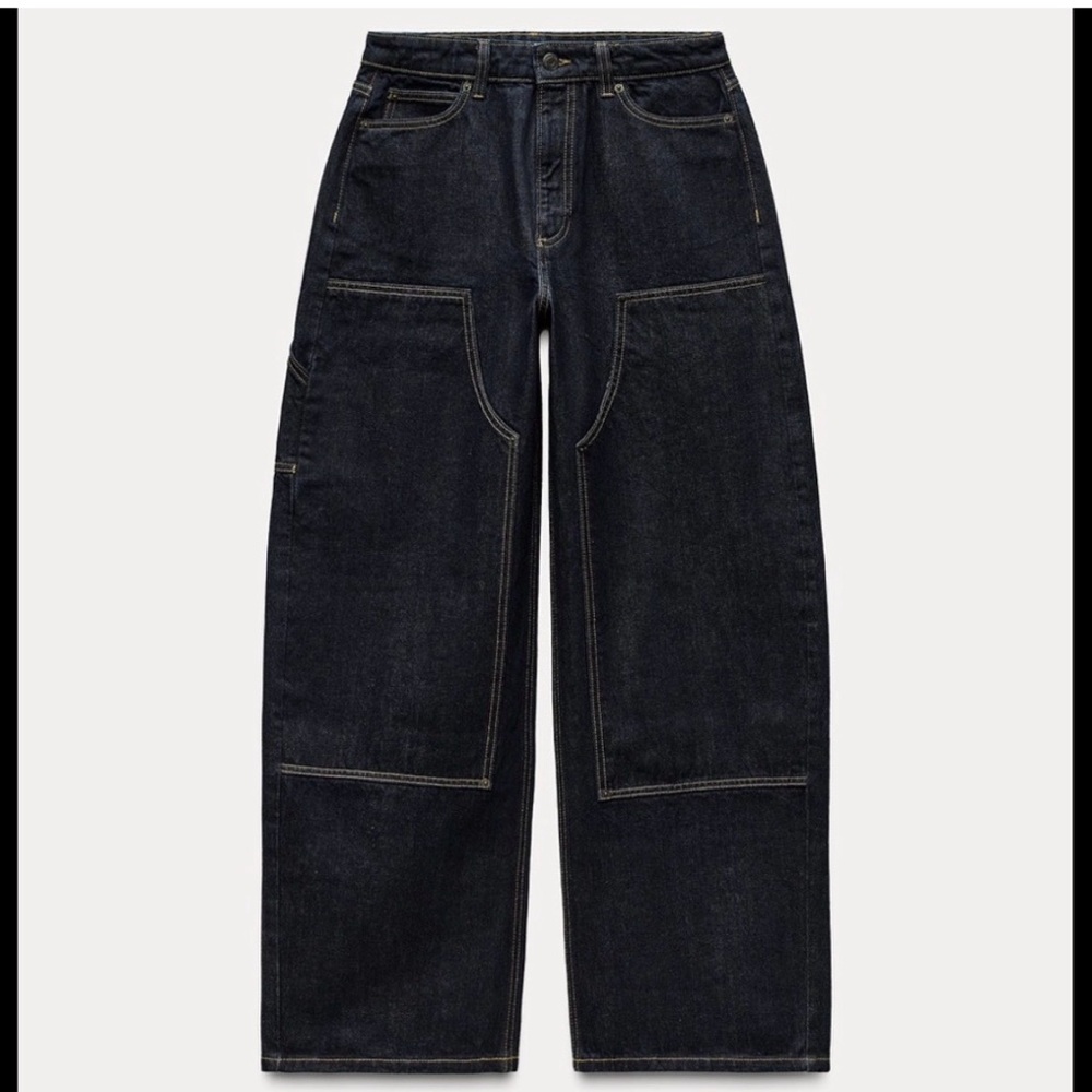 Zara dark carpenter jeans 1934/242 size 38
